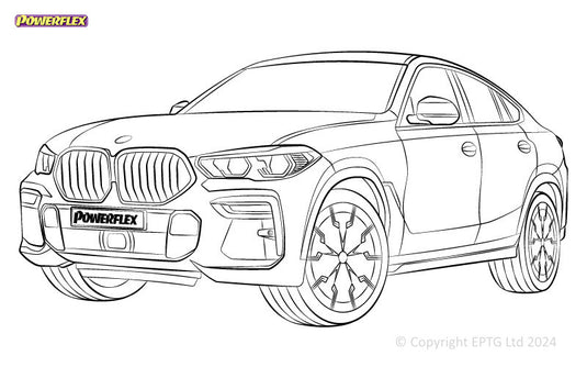 Silent block Powerflex BMW X6 G06 (2019-)