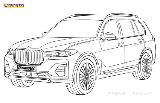 Silent block Powerflex BMW X7 G07 (2018-)