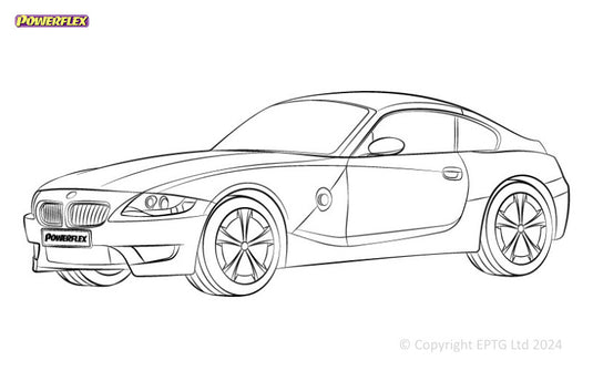 Silent block Powerflex BMW Z4M E85 & E86 (2006-2009)