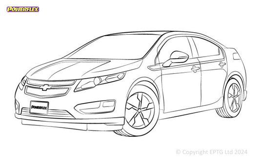Schema boccole Powerflex Chevrolet Volt MK1 (2010-2015)