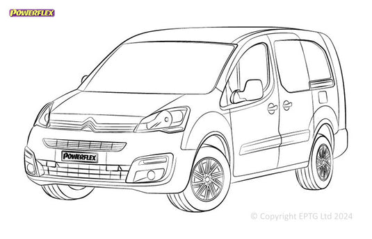 Silent block Powerflex Citroen Berlingo II (2008-2018)