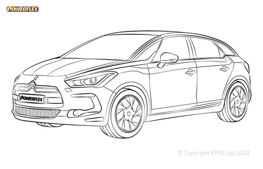 Silent block Powerflex Citroen DS5 Hybrid4 4x4 (2011-)