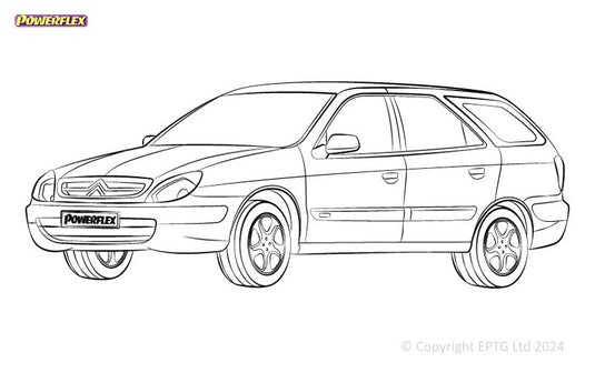 Silent block Powerflex Citroen Xsara (2000-2005)