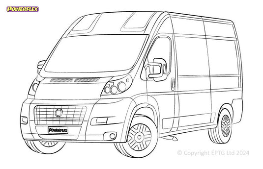Silent block Powerflex Fiat Ducato (2006-)