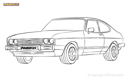 Silent block Powerflex Ford Capri (1969-1986)