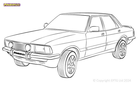 Silent block Powerflex Ford Cortina Mk4,5 (1976-1982)