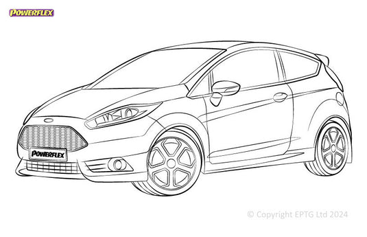 Silent block Powerflex Ford Fiesta MK8 ST 200 (2017-)