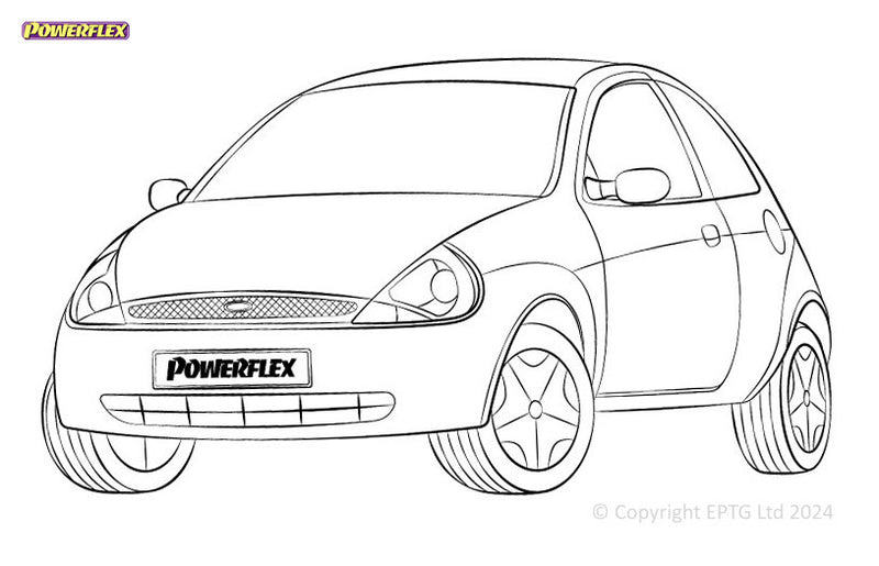 Carica immagine in Galleria Viewer, Silent block Powerflex Ford KA (1996-2008)

