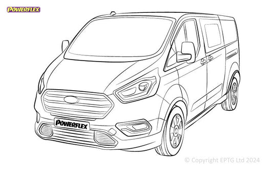 Silent block Powerflex Ford Transit / Tourneo Custom (2013-)