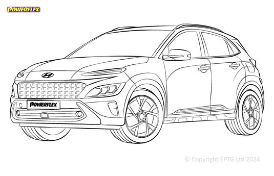 Silent block Powerflex Hyundai Kona inc N (2018-)