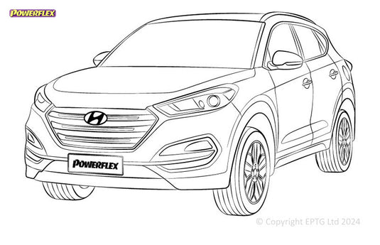 Schema boccole Powerflex Hyundai Tucson TL (2015-2019)