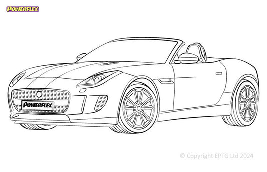 Silent block Powerflex Jaguar (Daimler) F-Type (2013 -)