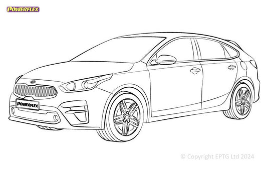 Silent block Powerflex Kia Cerato BD (2018-)