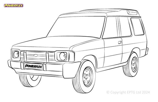 Silent block Powerflex Land Rover Discovery 1 (1989-1998)