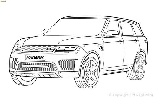 Schema boccole Powerflex Land Rover Range Rover Sport L494 (2013-2022)