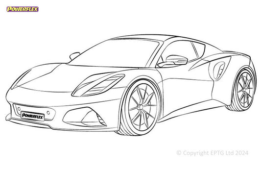 Silent block Powerflex Lotus Emira (2022-)