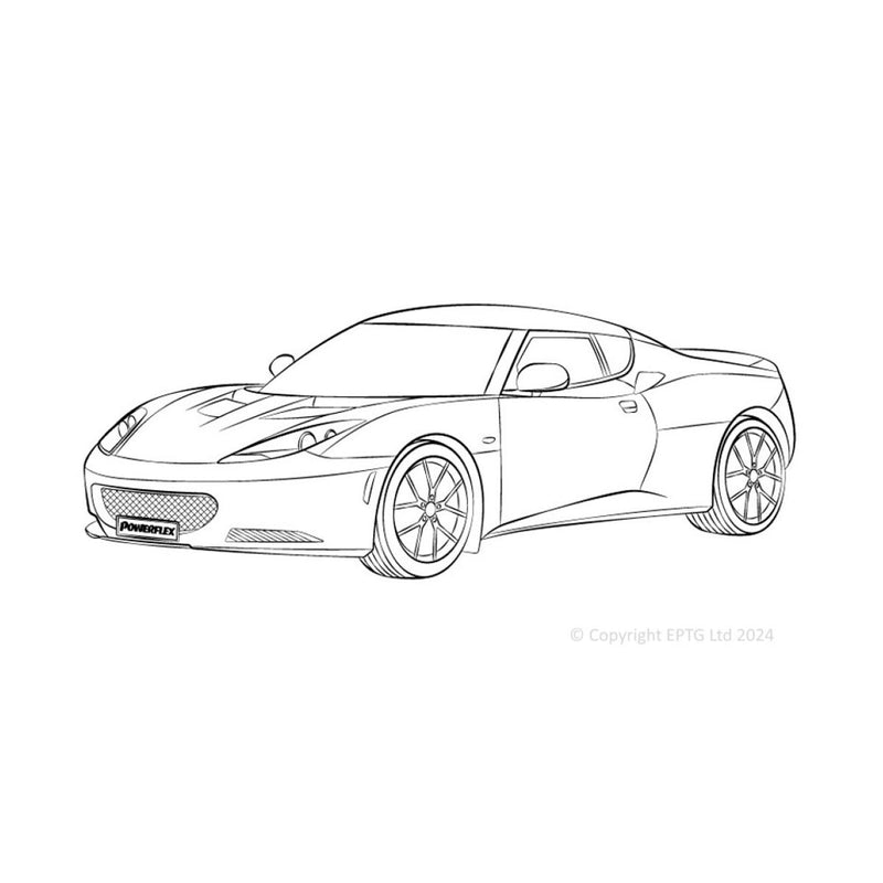 Carica immagine in Galleria Viewer, Schema boccole Powerflex Lotus Evora (2010-2021)
