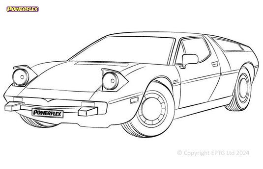 Schema boccole Powerflex Maserati Bora (1971-1978)