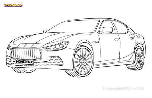 Silent block Powerflex Maserati Ghibli (2013-)