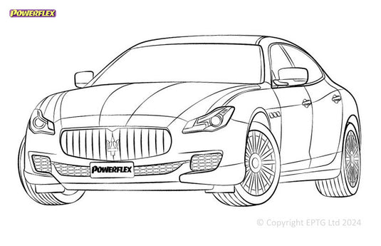 Silent block Powerflex Maserati Quattroporte VI (2013-)