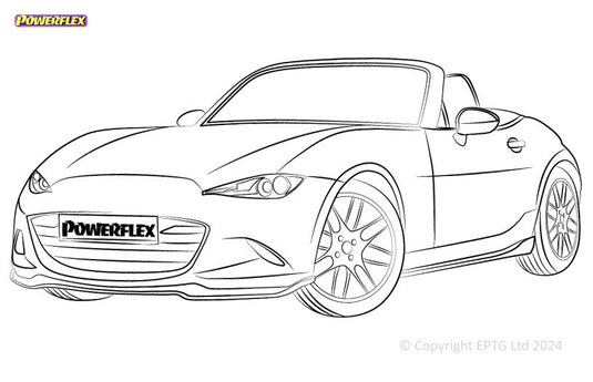 Silent block Powerflex Mazda MX-5, Miata, Eunos Mk4 ND (2015-)