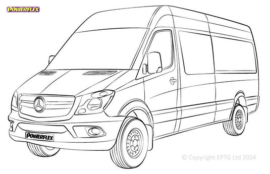 Silent block Powerflex Mercedes-Benz Sprinter 906 (2007-)