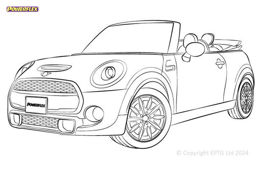 Silent block Powerflex Mini F57 Cabriolet (2014-)
