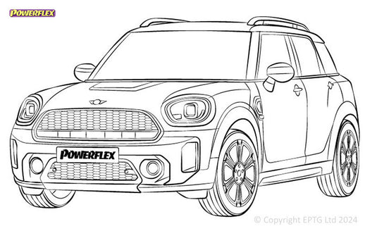 Silent block Powerflex Mini F60 Countryman Gen 2 (2017-)