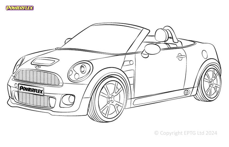 Carica immagine in Galleria Viewer, Silent block Powerflex Mini R59 Roadster (2012 - 2015)
