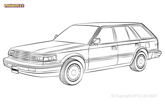 Schema boccole Powerflex Nissan Maxima (1988-1994)