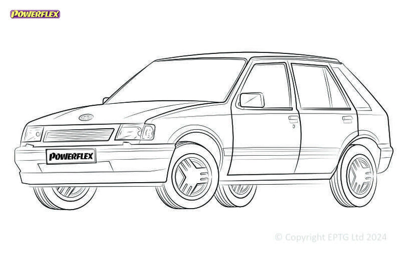 Carica immagine in Galleria Viewer, Silent block Powerflex Opel Corsa A (1983-1993)
