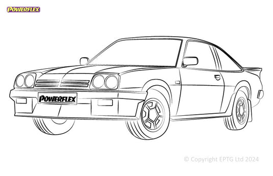 Silent block Powerflex Opel Manta B (1982-1988)