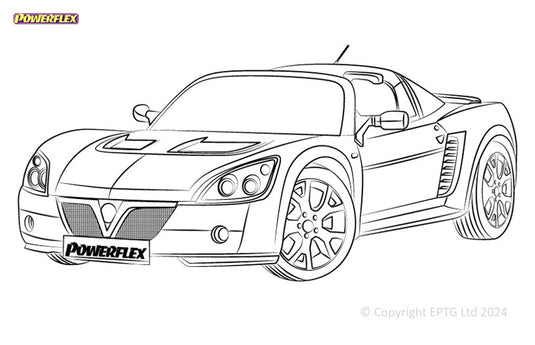 Silent block Powerflex Opel Opel Speedster VX220