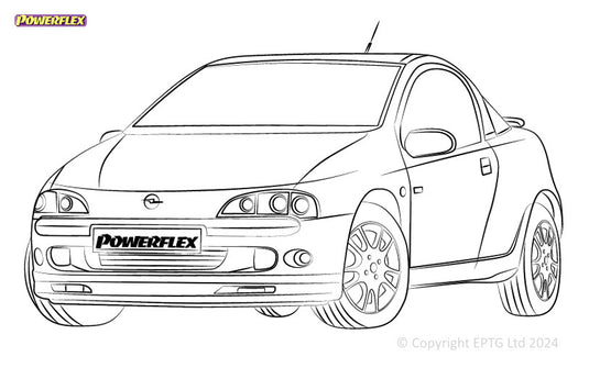 Silent block Powerflex Opel Tigra A (1993-2001)