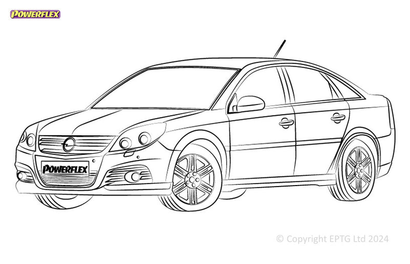 Carica immagine in Galleria Viewer, Silent block Powerflex Opel Vectra C (2002-2008)
