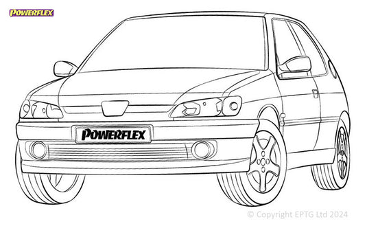 Silent block Powerflex Peugeot 306 (1993-2002)
