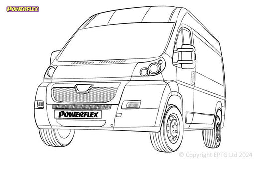 Silent block Powerflex Peugeot Boxer / Manager (2006-)