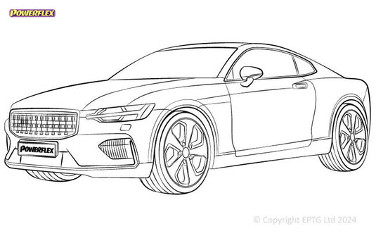 Silent block Powerflex Polestar Polestar 1
