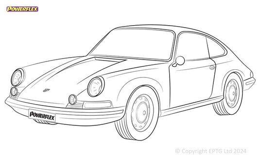 Silent block Powerflex Porsche 911 Classic (1965-1967)