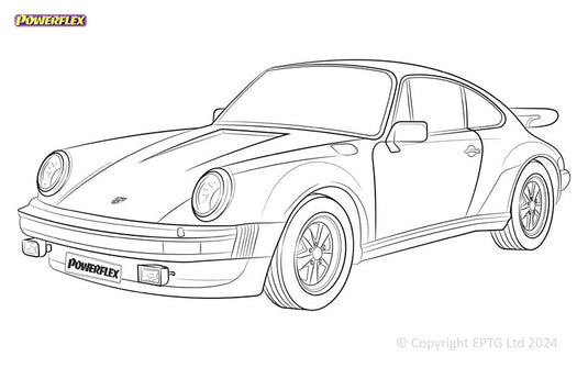 Silent block Powerflex Porsche 911 Classic (1974-1977) Turbo