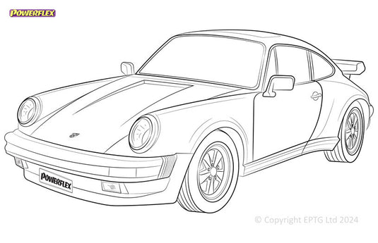 Silent block Powerflex Porsche 911 Classic (1978 - 1989) Turbo (1978-1989)