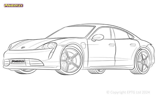 Silent block Powerflex Porsche Taycan (2019-)