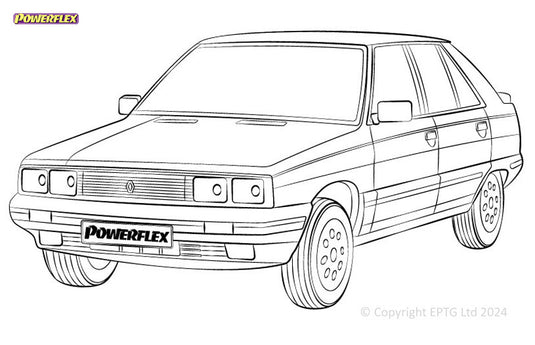 Silent block Powerflex Renault 9/11 (1982-1989)