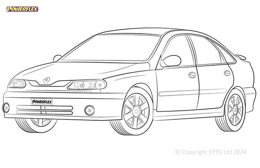 Silent block Powerflex Renault Laguna I (1994-2001)