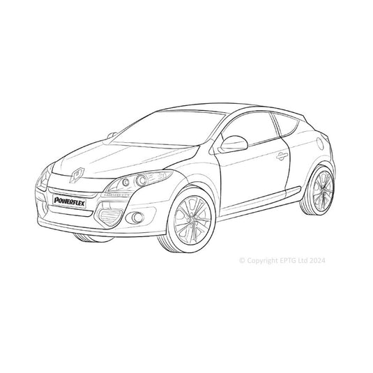 Silent block Powerflex Renault Megane III RS (2008-2017)