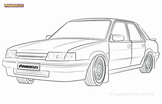 Schema boccole Powerflex Rover Montego (1989-1994)