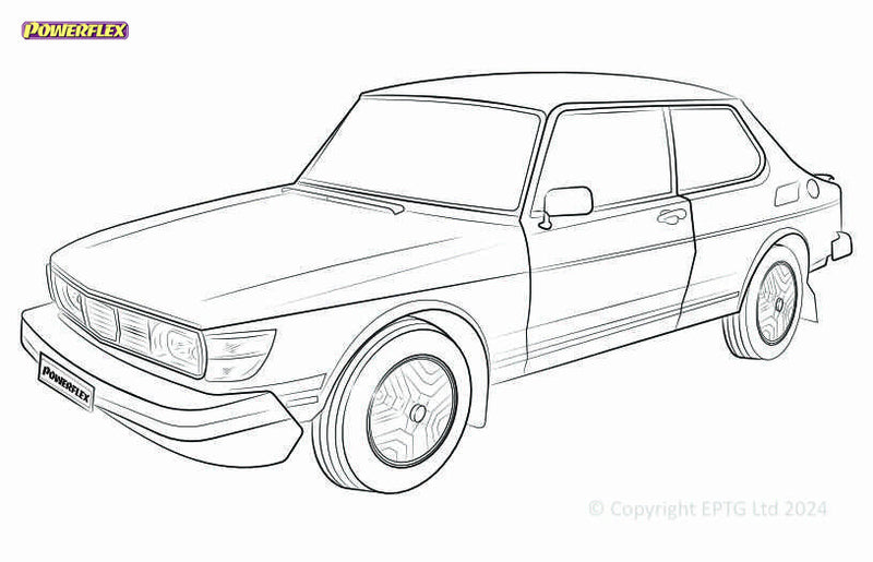 Carica immagine in Galleria Viewer, Silent block Powerflex Saab 90 &amp; 99 (1975-1987)
