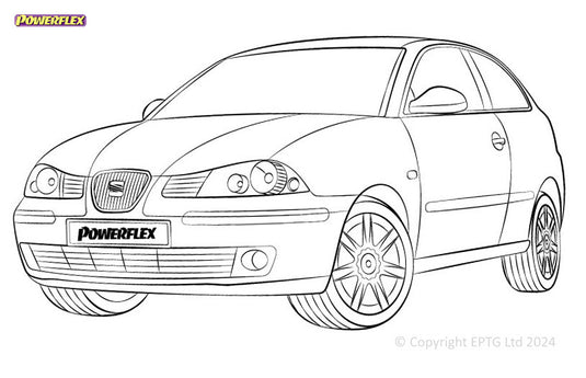 Silent block Powerflex Seat Ibiza MK3 6L (2002-2008)