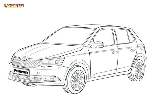 Silent block Powerflex Skoda Fabia NJ (2014-)