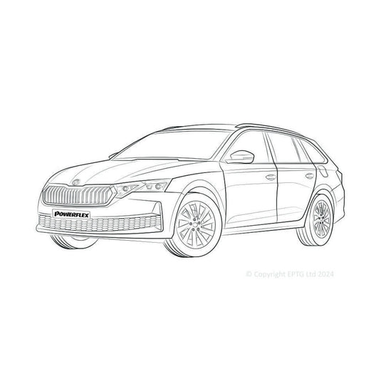 Silent block Powerflex Skoda Octavia NX Multi braccio